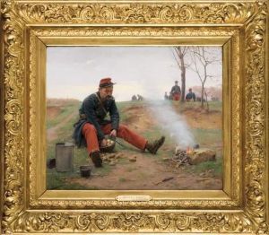 Le Cuisinier De L'escouade by Paul Louis Narcisse Grolleron
