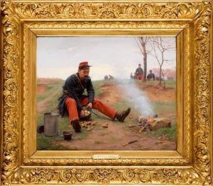 " Le Cuisinier De L'escouade, 44e Regiment D'infanterie " (corvee De Pluches !). " Le Cuisinier De L'escouade, 44e Regiment D'infanterie " (corvee De Pluches !).