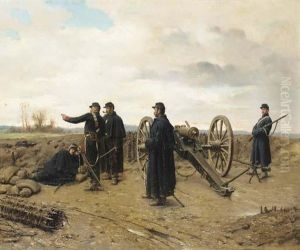The Military Briefing by Paul Louis Narcisse Grolleron