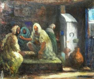 Card Players by Nicolae Gropeano