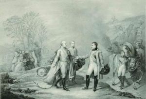  Entrevue De Napoleon Et De 
Francois Ii Apres La Bataille D'austerlitz, 4 Decembre 1805  by Antoine-Jean Gros