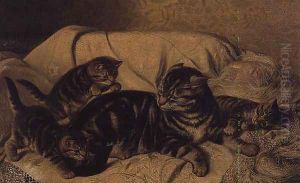 Playing with Mother by Horatio Henry Couldery
