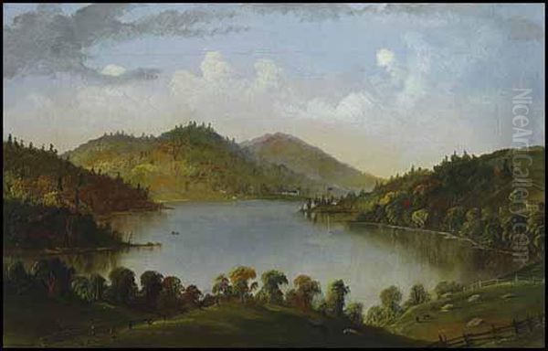 Quebec Lake Scene - view 1