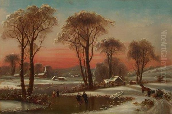 A Winter In The Country - view 1