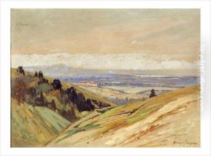 Vue Generale A Jasseron Et La Bresse by Henry Grosjean