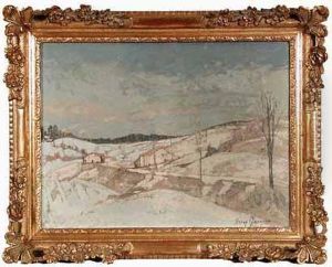 "paysage De Neige". by Henry Grosjean
