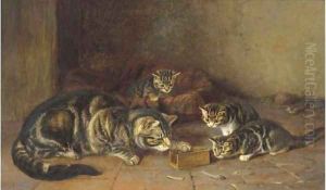 A captured audience by Horatio Henry Couldery