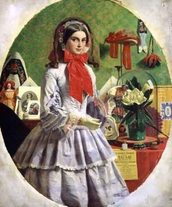 At the Bazaar or The Empty Purse by James Collinson