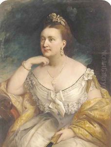 Portrait of a lady by James Collinson