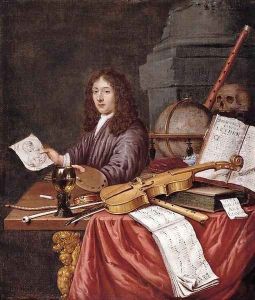 Self-Portrait with a Vanitas Still- Life 1684