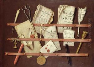 Trompe L'Oeil Composition by Edwart Collier
