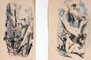 Karikaturen by Rudolf Grossmann