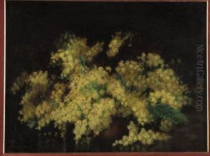 "mimose" 1919 by Giacomo Grosso