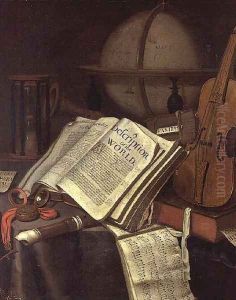 Vanitas (2) by Edwart Collier