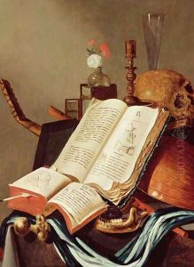 Vanitas Still Life 2 by Edwart Collier