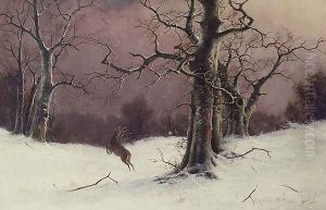 The Deer Hunt by Nils Hans Christiansen