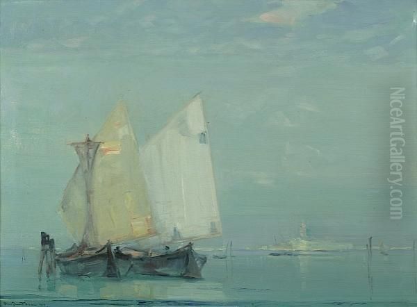View Of Ships Near Venice - view 1