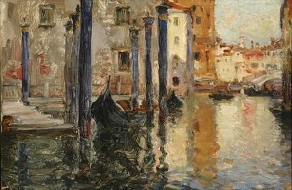 Venetian Canal Scene - view 1