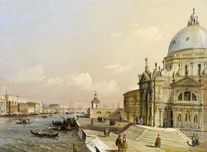 On The Steps Of Santa Maria Della Salute