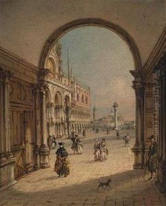 View Of Piazetta San Marco
