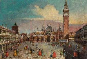 Venedig - Blick Auf San Marco