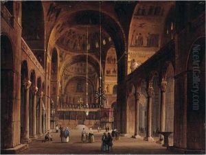 Piazza San Marco & Basilica Di San Marco, A Pair by Carlo Grubacs