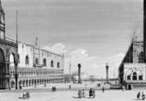 The Doge's Palace And San Giorgio Maggiore, Venice by Carlo Grubacs