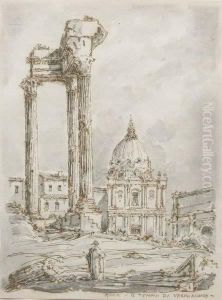 Roma: Il Tempio Di Vespasiano