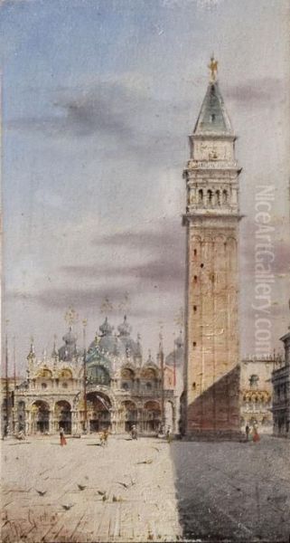 Venezia, La Chiesa E Il Campanile Di San Marco - view 1