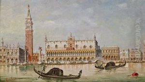 Veduta Del Palazzo Ducale A Venezia
