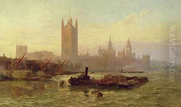 The Palace of Westminster, 1892 - view 1