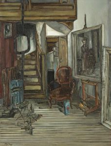 Interieur De L'atelier by Francis Gruber