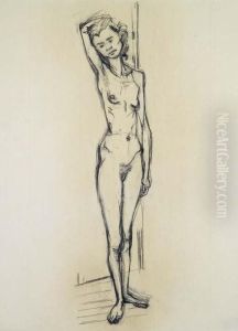 Femme Nue Debout by Francis Gruber