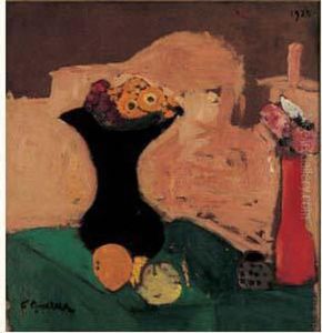 Nature Morte Aux Bouquets by Francis Gruber