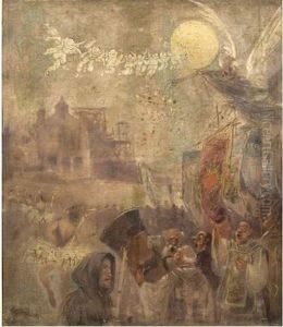 Procession. by Jules-Alexandre Grun