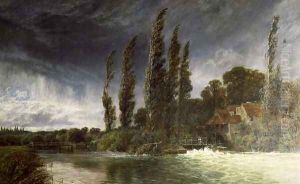 Iffley Mill, 1884 by George Vicat Cole