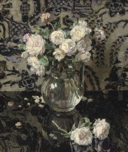 White Roses by Maurice Grun
