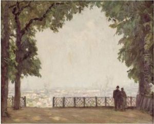 Paris, Vue De Montmartre by Maurice Grun
