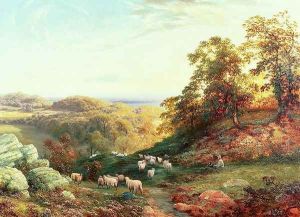 Watching the Flock by George Vicat Cole