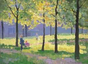 Hampstead by Elioth Gruner