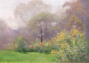 The Fountain by Elioth Gruner