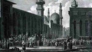 A Marriage in the Town of Cairo, 1799 by Louis Francois Cassas