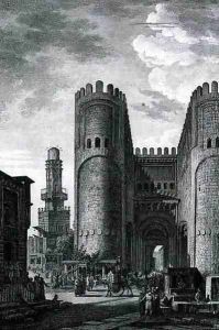 Bab El-Futuh (Gate of Victories) by Louis Francois Cassas
