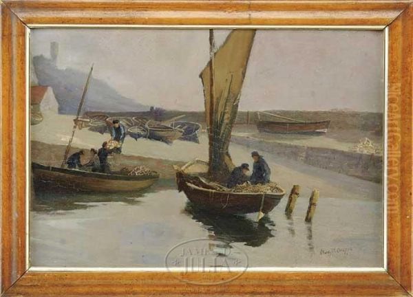 Preparing For The Days Fishing - view 1