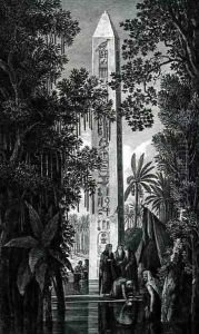 Obelisk of Mathariyyah by Louis Francois Cassas