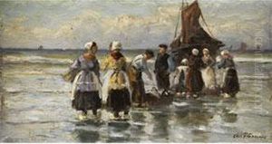 Strandszene by Charles Paul Gruppe