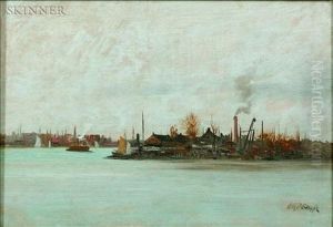 Gloucester Harbor by Charles Paul Gruppe