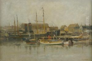 Gloucester Harbor by Charles Paul Gruppe