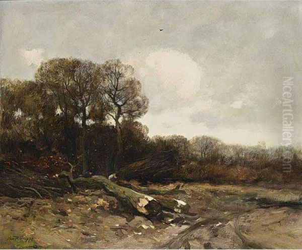 Woodcutters At Work - view 1