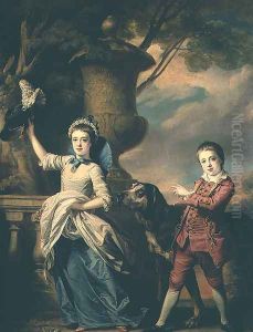 The Children of Sir Edward and Dame Ann Astley, 1767 by Francis Cotes